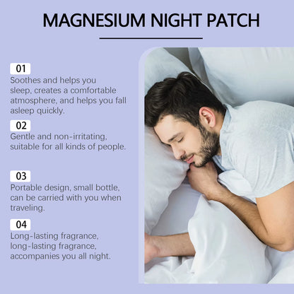 Plant Sleep Patches for Nighttime Relaxation Lightweight Portable Care Essential for Better Sleep at Home